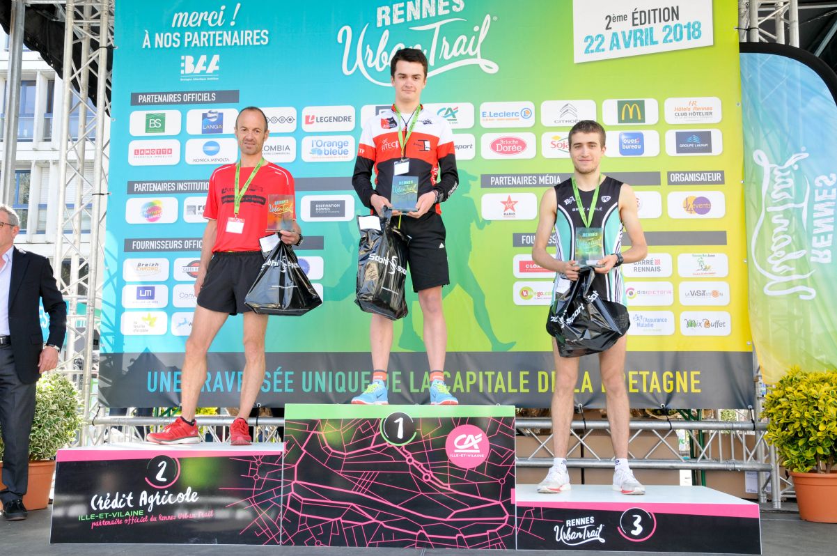 podium masculin du 7km