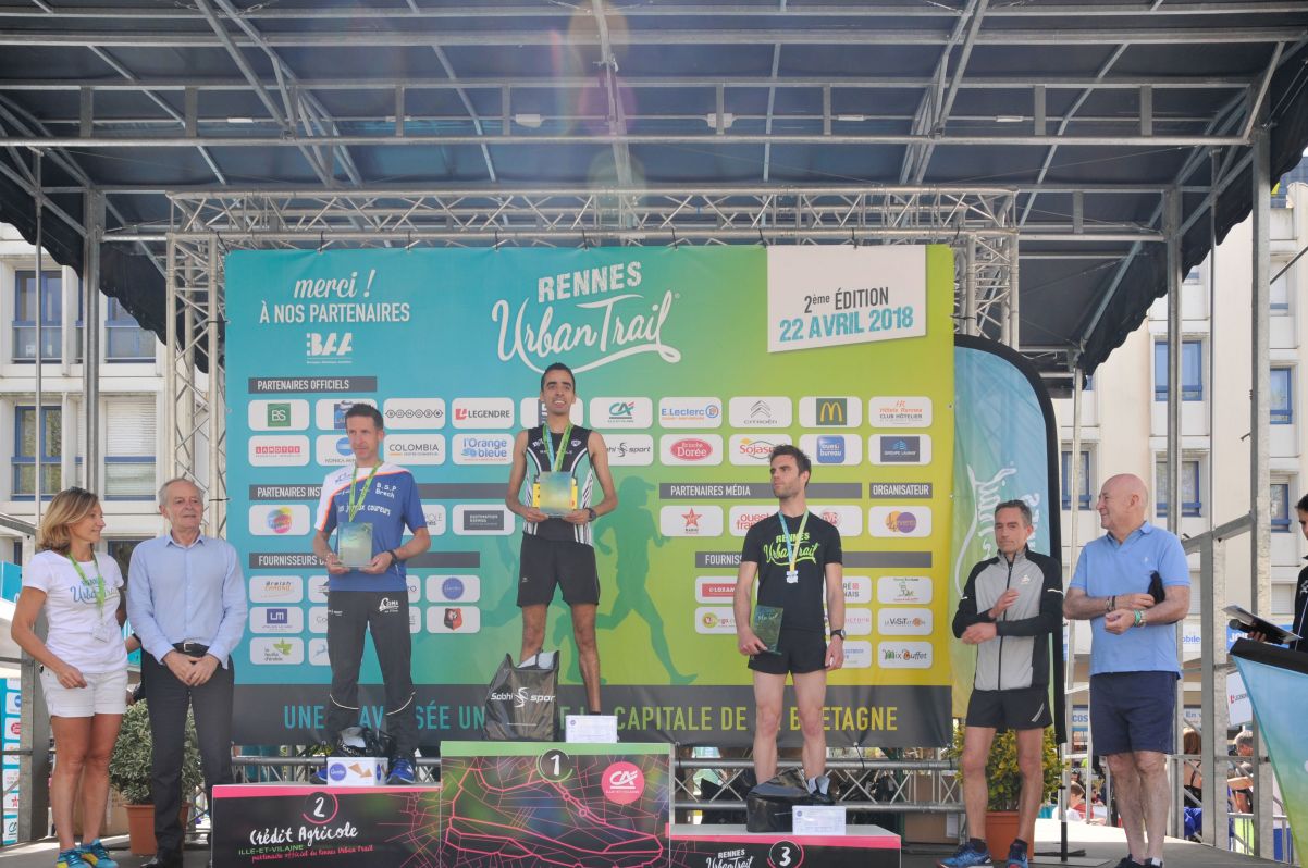 podium masculin du 24km